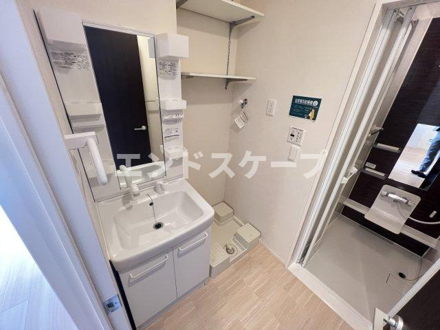 サンモール　Ａの独立洗面台|高崎、前橋エリアのお部屋探しはエンドスケープまで！お客様の理想お聞かせ下さい♪