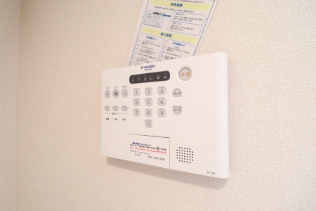 合志市幾久富のアパートのセキュリティ