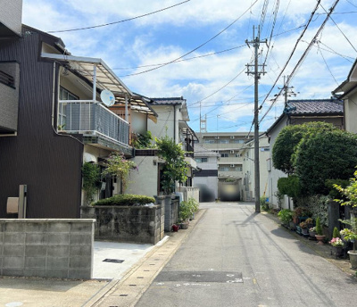 【前面道路含む現地写真】 | 嵯峨野秋街道町　中古戸建