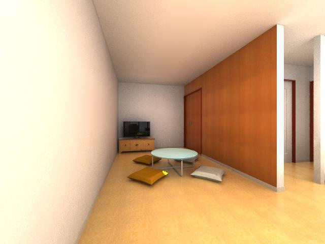 新神戸アパートメントのその他|リビングプランパース③：フリースペース