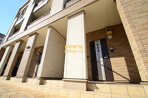 ブラウンメゾンの外観|外観は落ち着いています