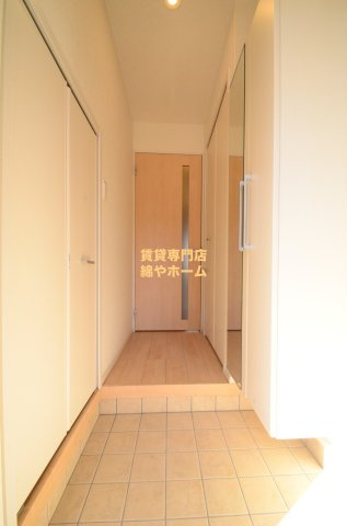 ブラウンメゾンの玄関|落ち着いた玄関です