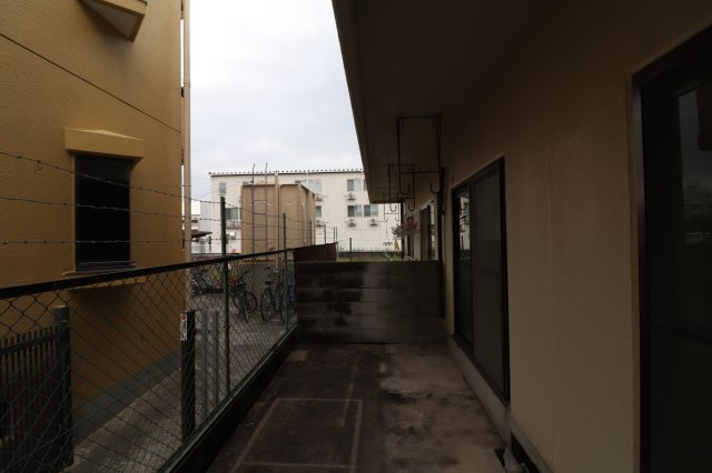 佐藤第3マンションのバルコニー
