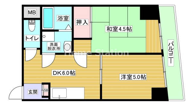 【間取り】 | パレス都