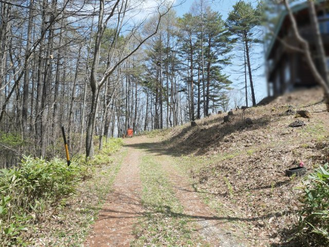 清水高原保険保養地②の前面道路含む現地写真