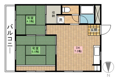 【間取り】 | 佐藤第3マンション