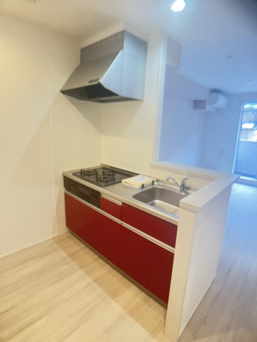 ハーベスト東市川のキッチン