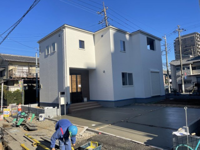 【外観】 | リーブルガーデン．Ｓ　熊谷宮本町　 | 現地１号棟外観（２０２３年１２月２６日）撮影