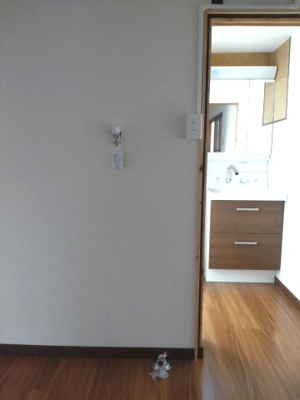 【洗面所】 | 土佐市高岡町甲　中古住宅 | 室内洗濯機置き場