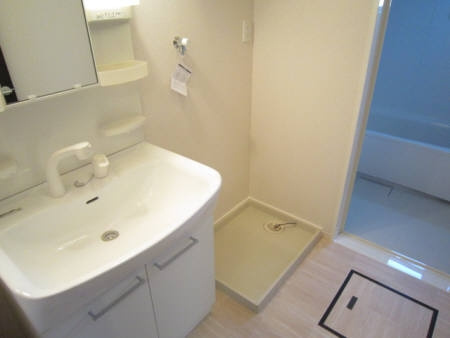 レスペート【キャッシュバック対象】の洗面所|スペースが確保できる洗面所です