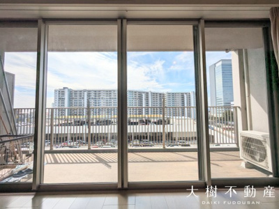 【展望】 | 海老名ザ・レジデンス　6階　3ＬＤＫ | 6階部分　前面に遮るものがなく眺望良好です♪