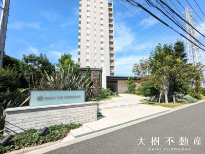 【外観】 | 海老名ザ・レジデンス　6階　3ＬＤＫ | 敷地内は緑あふれる落ち着く空間へ