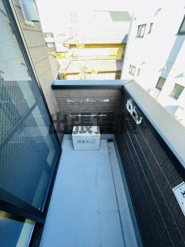 仲介手数料0円！A-FLATのバルコニー