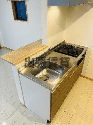 仲介手数料0円！Leo Aries 大曽根のキッチン