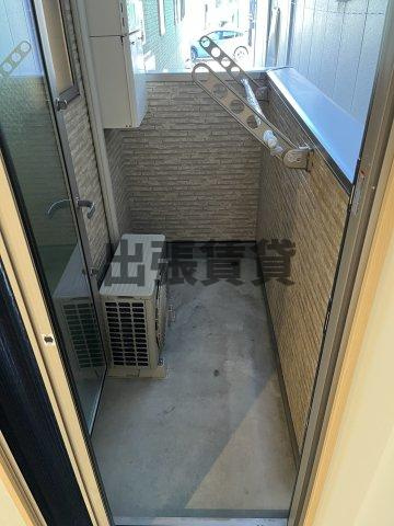 仲介手数料0円！Leo Aries 大曽根のバルコニー