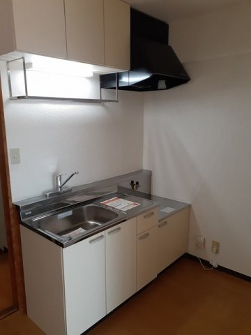 アネックス森岡のキッチン|きれいなキッチンです