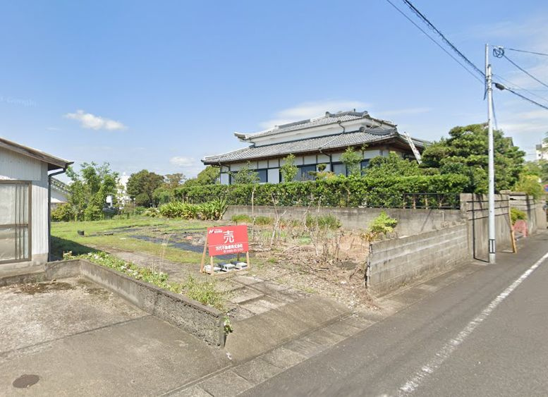 都城市中原町の売地の外観