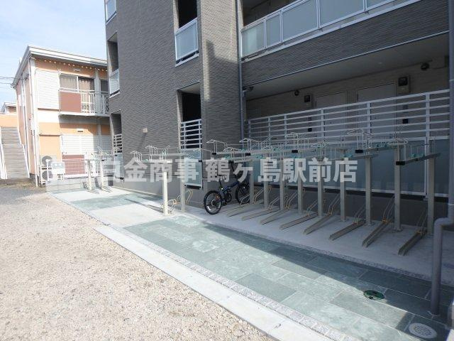 ヴィラ坂戸Ⅱの駐車場