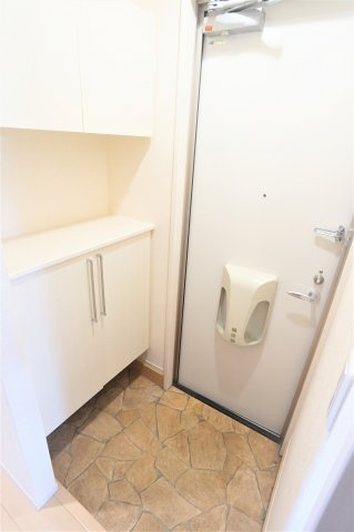 グランメールの玄関|靴棚もしっかりとご用意