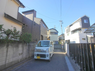 【前面道路含む現地写真】 | 外構（撮影：'23/12/25）