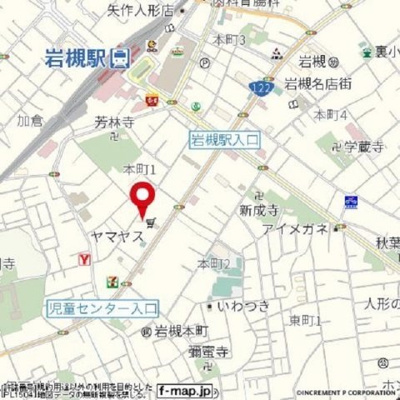 【地図】 | クラウンハイツ岩槻