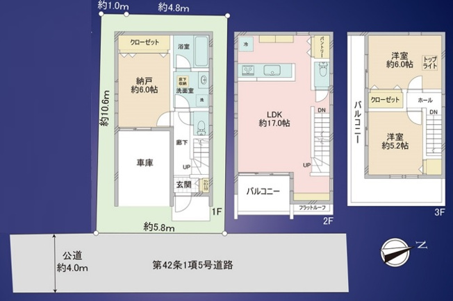【間取り】 | 中古戸建／ふじみ野市上福岡３丁目