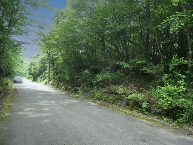 富士急十里木高原別荘地①　あしたかの前面道路含む現地写真