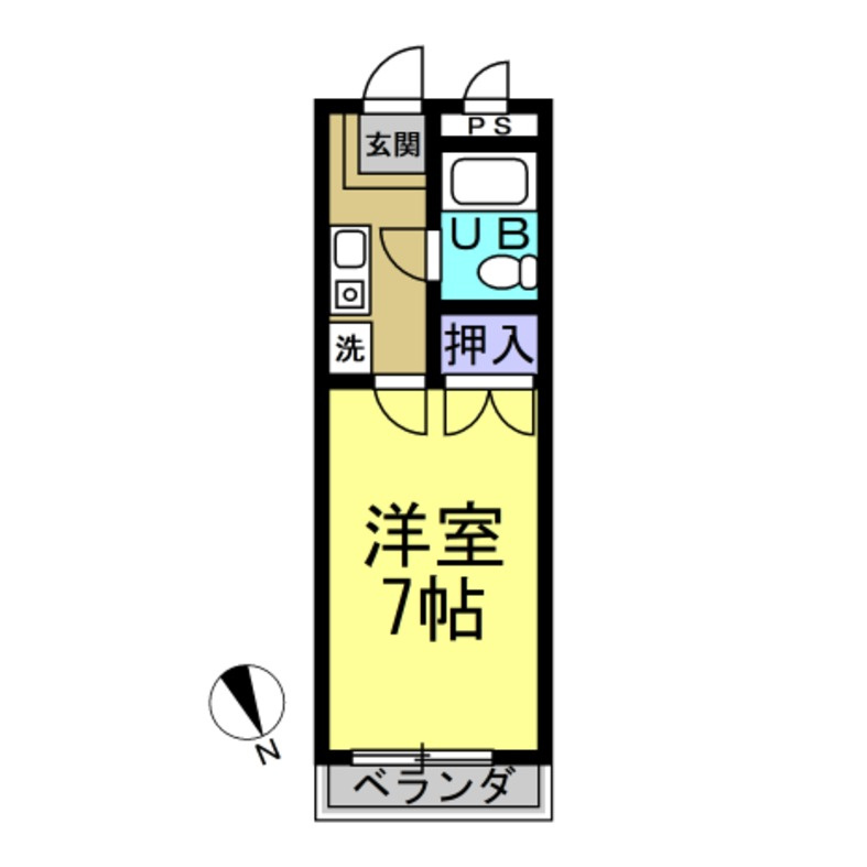 グレイスセントラルMの間取り