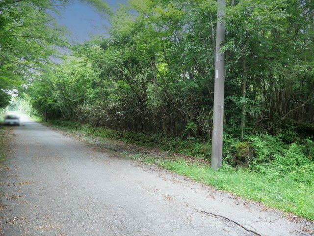 富士急十里木高原別荘地②　十里木の前面道路含む現地写真