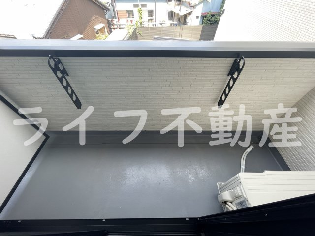 badge tomoi ESTⅡのバルコニー|バルコニー付きです