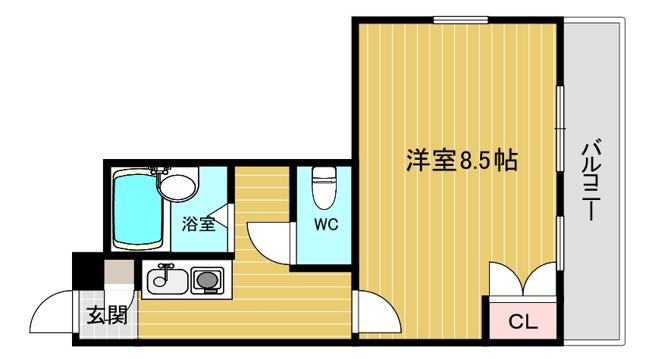 【間取り】 | カサ・カルロサⅡ
