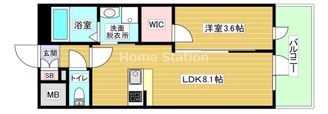 【間取り】 | レジュールアッシュ塚本リベルテ