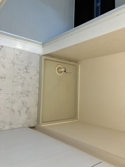 【設備】 | アジュールブルー | 室内洗濯機置き場になります。