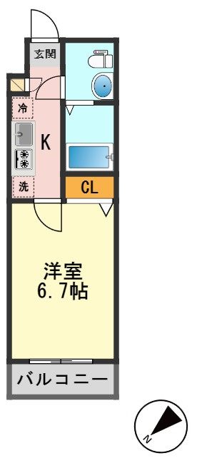 LaDouceur新小岩 の間取り