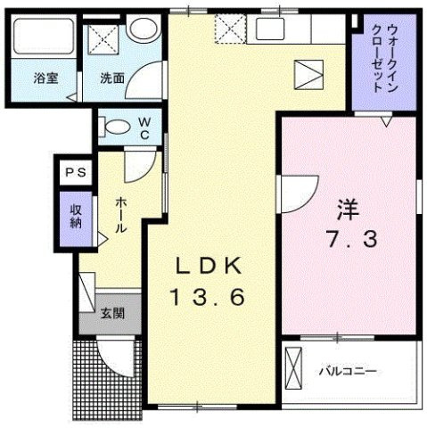 エスポワールの間取り