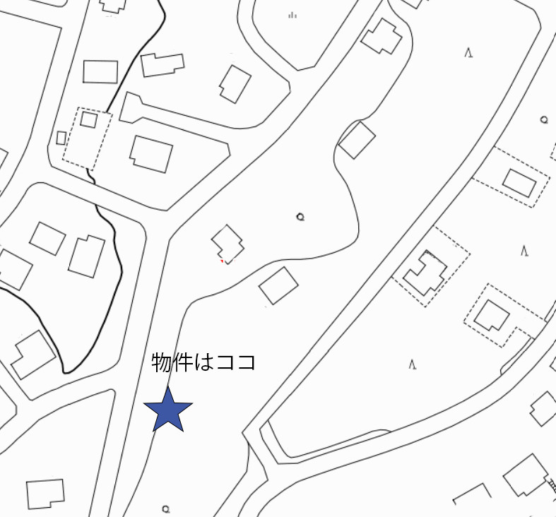 富士急十里木高原別荘地⑧　芙蓉の森林の土地図