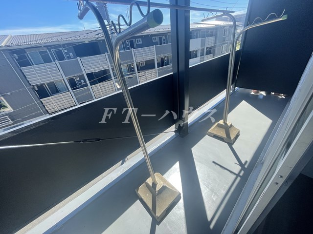 クロノス習志野のバルコニー