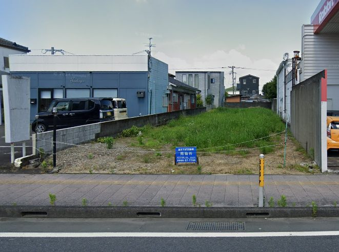 都城市平江町の売地の外観