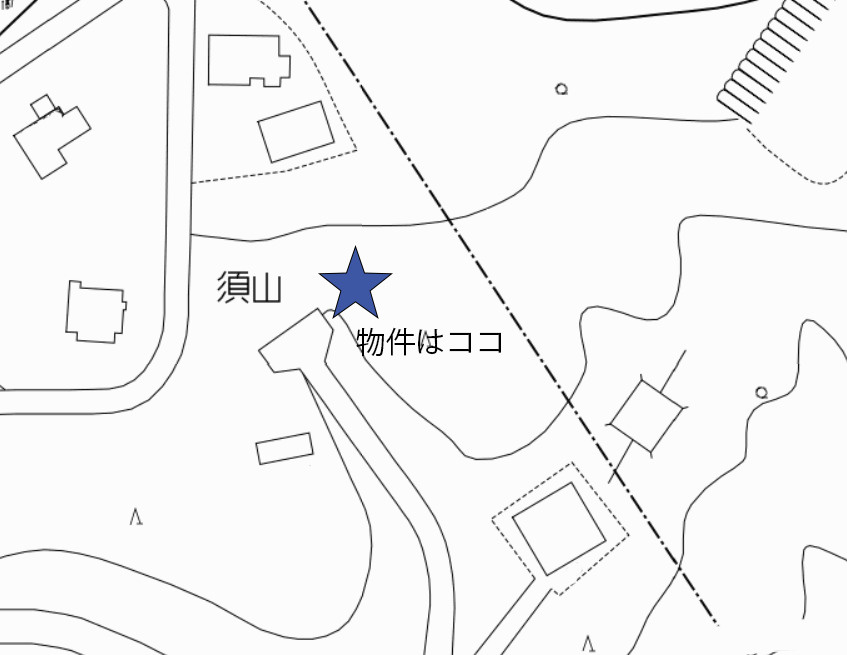 富士急十里木高原別荘地⑩　芙蓉の森林の土地図