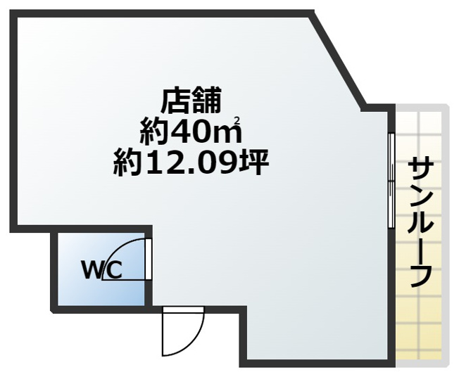 【間取り】 | マリオプラザ尼崎ビル