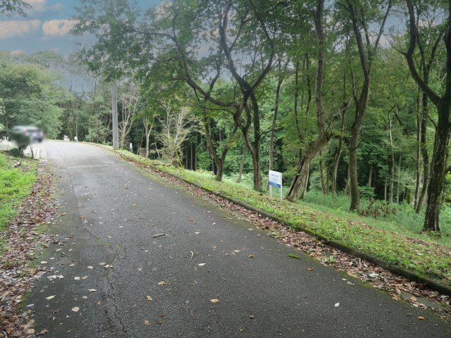 南那須・大金台林間住宅地①の前面道路含む現地写真