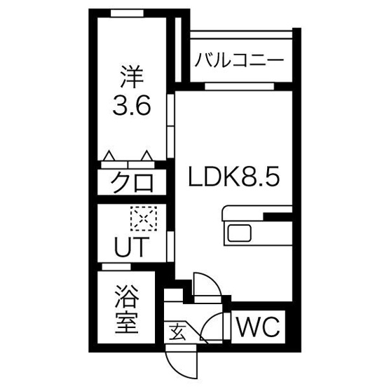 【間取り】 | パロス西堤