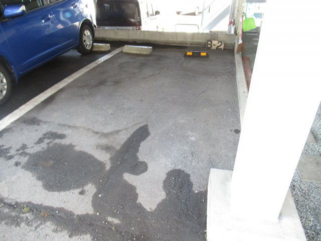 ムツミハイツＢの駐車場|駐車場です