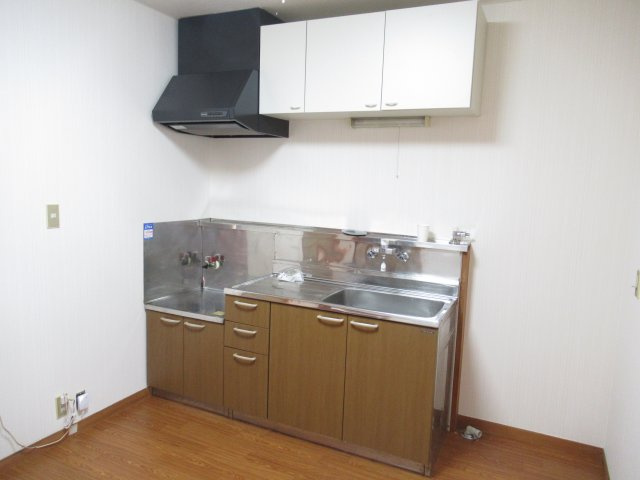 ムツミハイツＢのキッチン|きれいなキッチンです