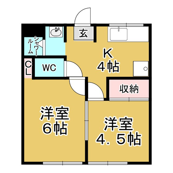 【間取り】 | ファミール愛隣