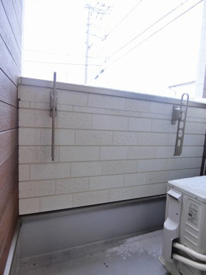 【バルコニー】 | alpha・the・terrace（アルファ・ザ・テラス）駅南通り