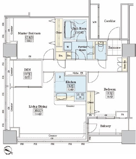 【間取り】 | レジディアタワー上池袋