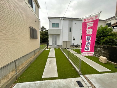 【外観】 | 守山区小幡9期 全5棟　＜仲介手数料無料＞小幡小・守山東中　新築一戸建て | C号棟
LINEから簡単お問合せ可能！
友達検索で@nqk7328tです！。