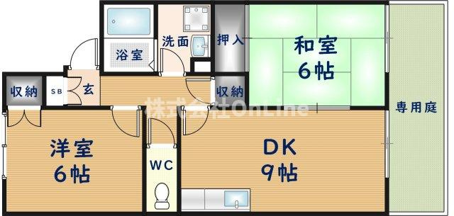 【間取り】 | メゾンモチの木