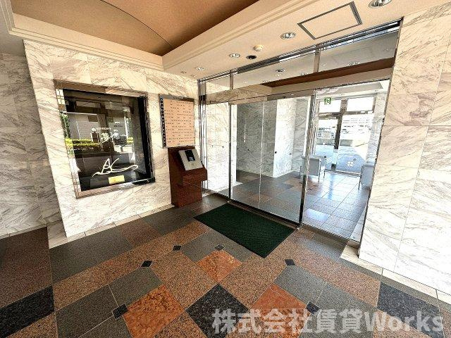 アルファステイツ沖浜のロビー|清潔なロビーです